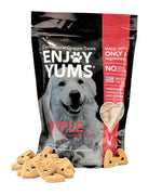 Load image into Gallery viewer, Enjoy Yums Apple Flavor Dog Treats - 1 lb. Bag