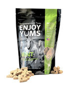 Load image into Gallery viewer, Enjoy Yums all-natural mint horse treats – 1 lb bag of healthy, flavorful rewards made with natural ingredients for horses