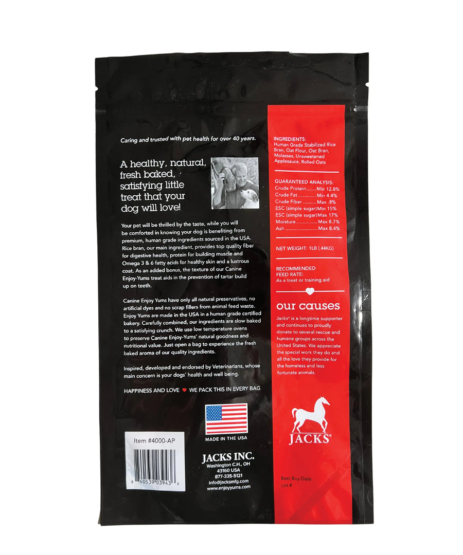 Apple Flavor Dog Treats - 1lb. Bag