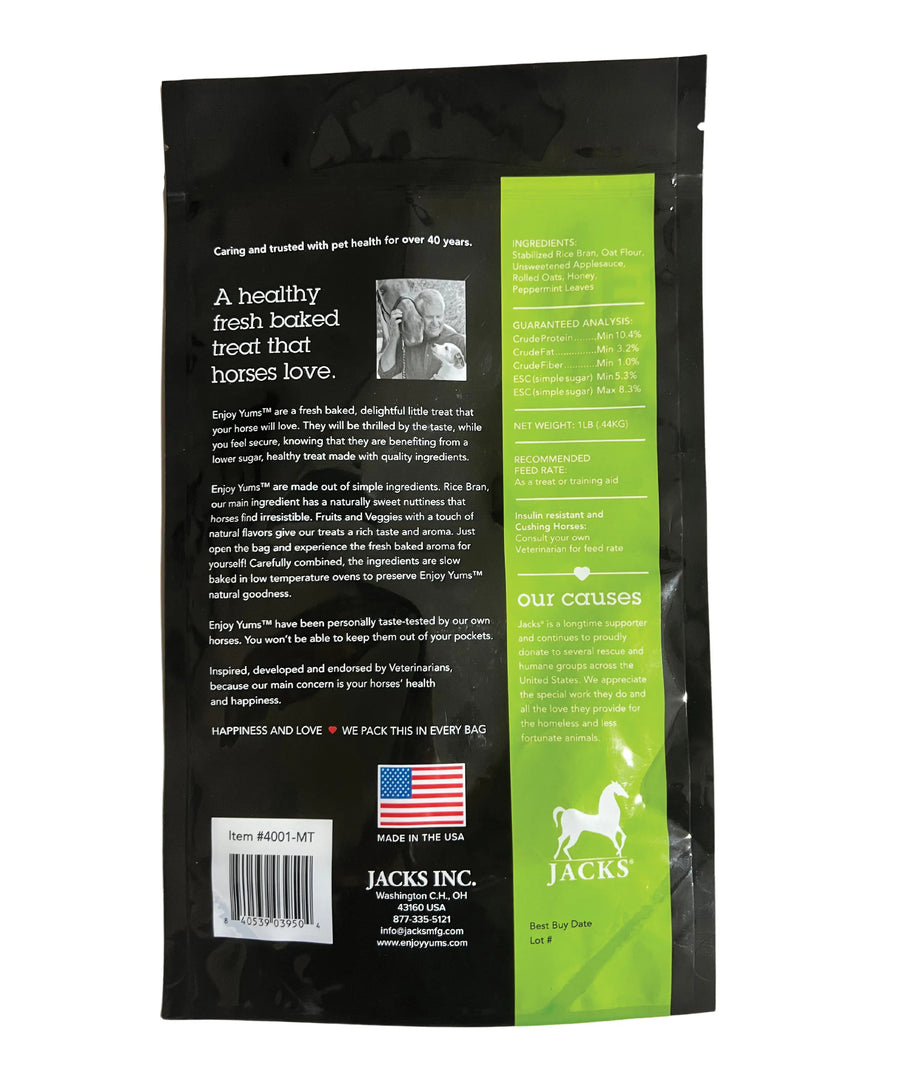 All-Natural Peppermint Horse Treats - 1lb. Bag