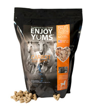 Enjoy Yums all-natural carrot horse treats – 5 lb value bag of nutritious, natural carrot-flavored treats for horses